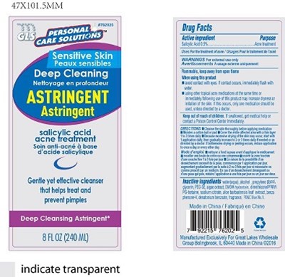 Astringent (762025   Astringent 240ml)